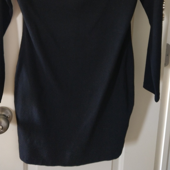 Stretchy pearls sleeve dress - Picture 7 of 7